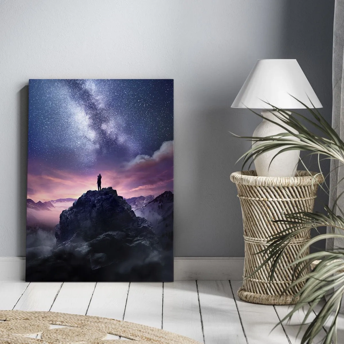 Canvas picture - And He Smelled Life - 80x120 cm