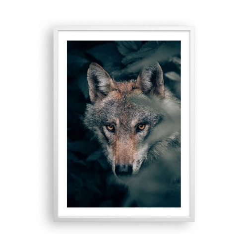 Poster in white frmae - Hunter - 50x70 cm