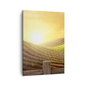 Canvas picture - Farm Straight from a Tale - 50x70 cm