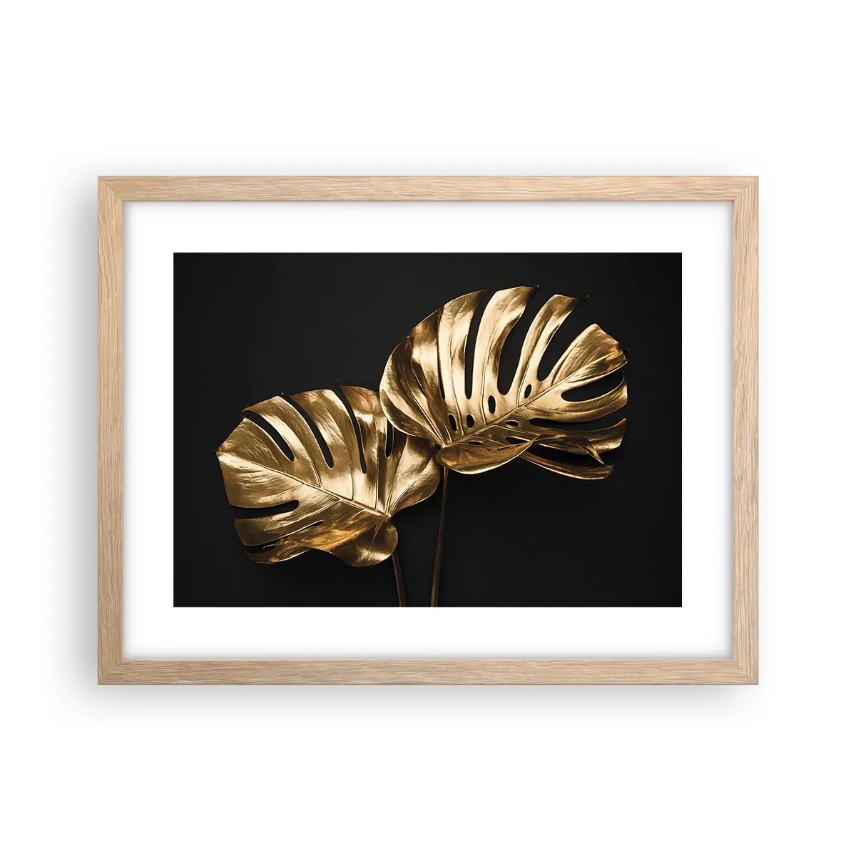 Poster in light oak frame - Tresaures of Nature - 40x30 cm