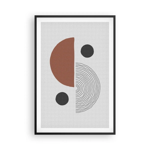 Poster in black frame - Perfection of a Wheel - 61x91 cm