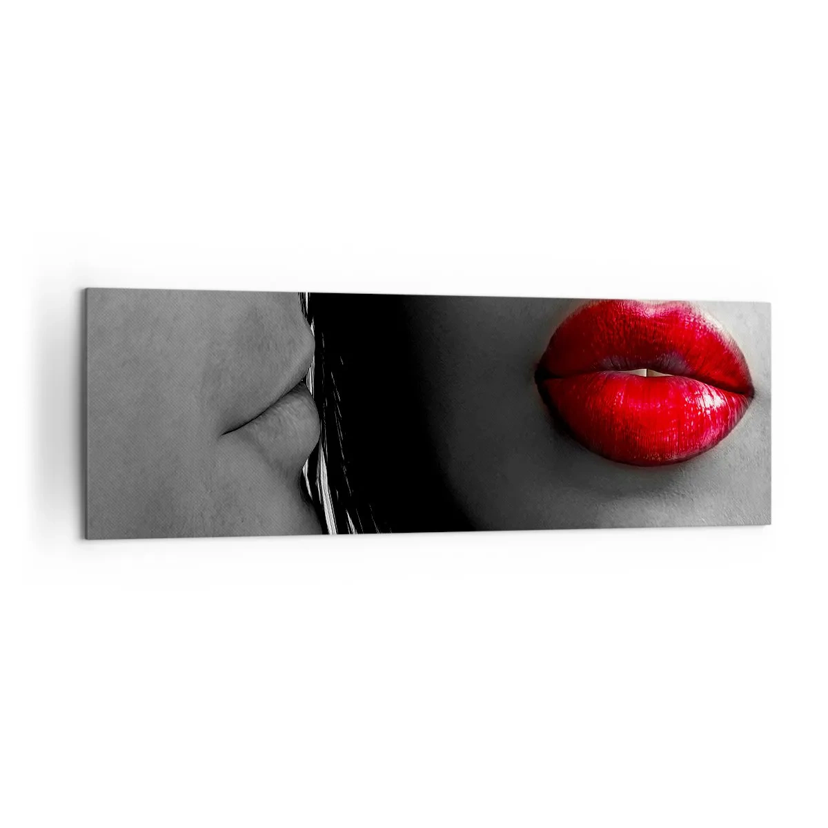 Canvas picture - Face by Face - 160x50 cm