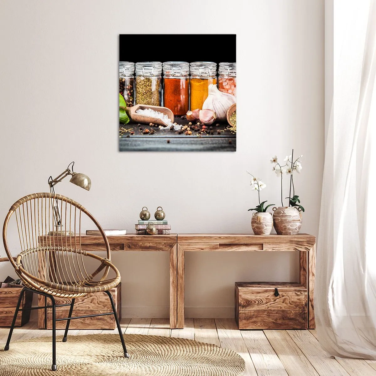 Canvas picture - Spicing Up Life - 50x50 cm