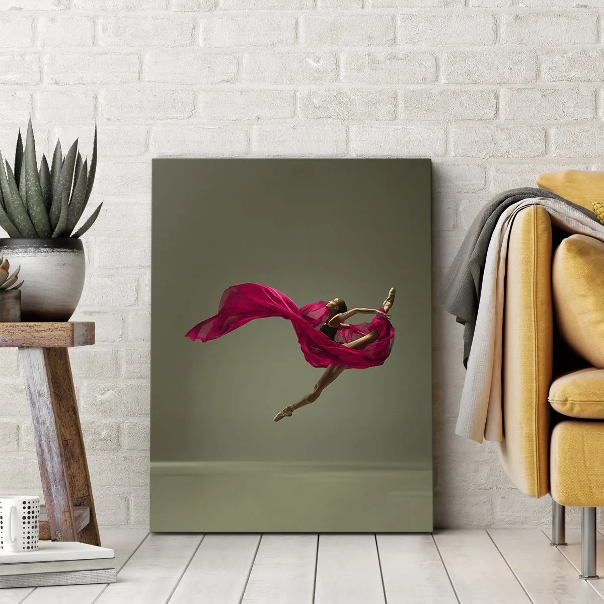 Canvas picture - Dancing Flame - 70x100 cm