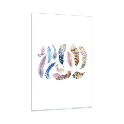 Glass picture - Light As a Feather - 80x120 cm