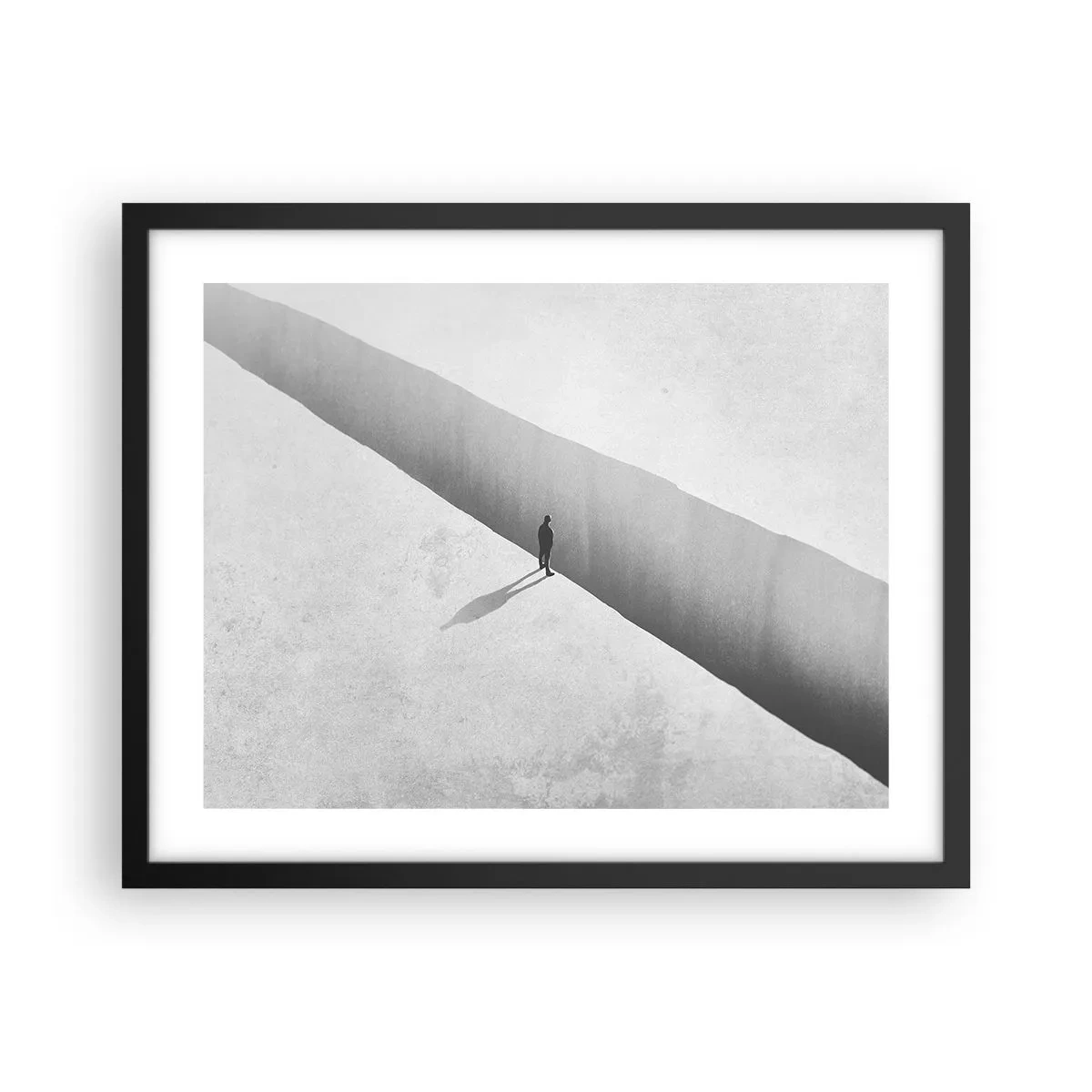 Poster in black frame - Clear Goal - 50x40 cm