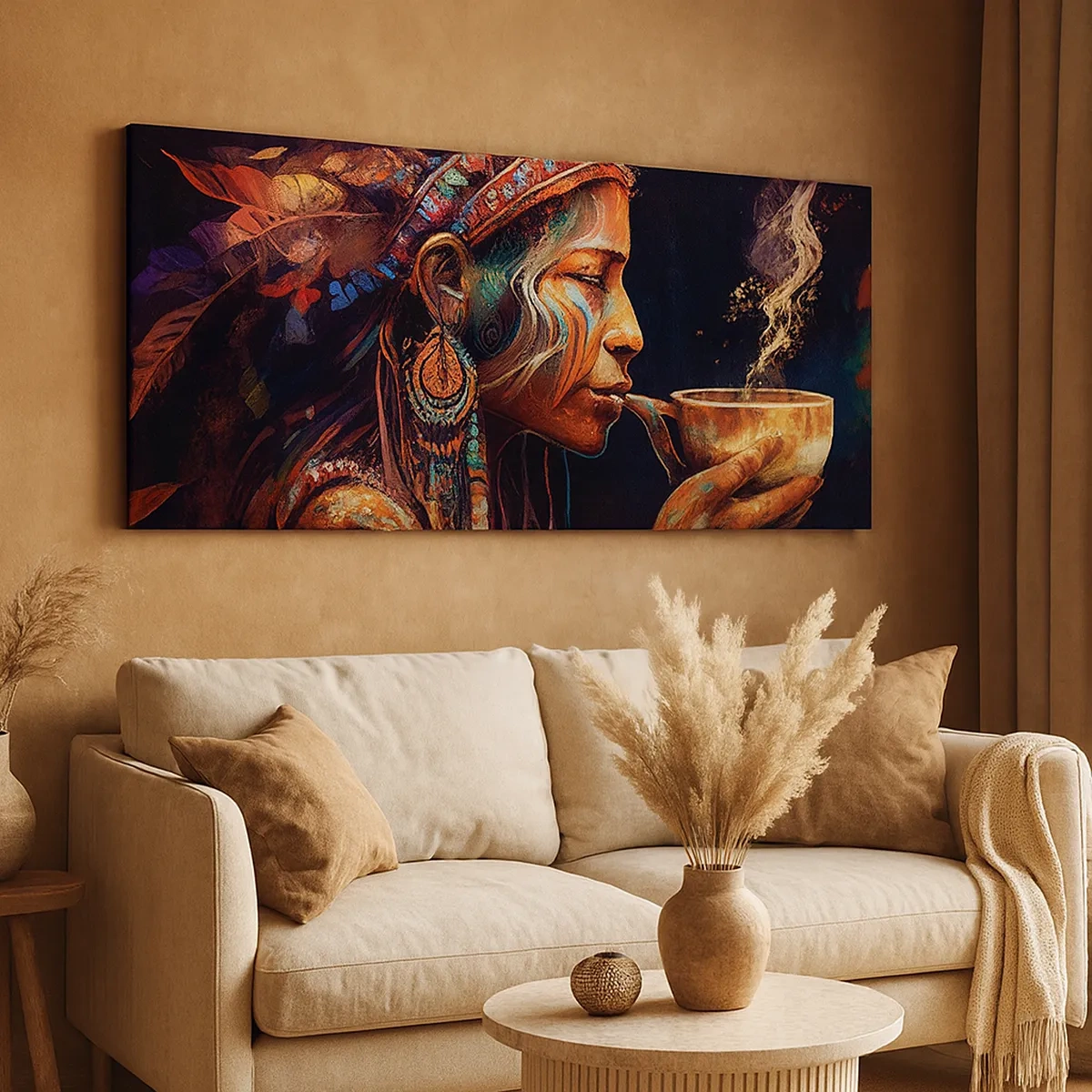 Canvas picture - Magical Ritual - 30x30 cm