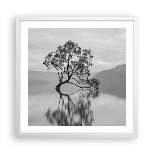 Poster in white frmae - There Is Such Country - 50x50 cm