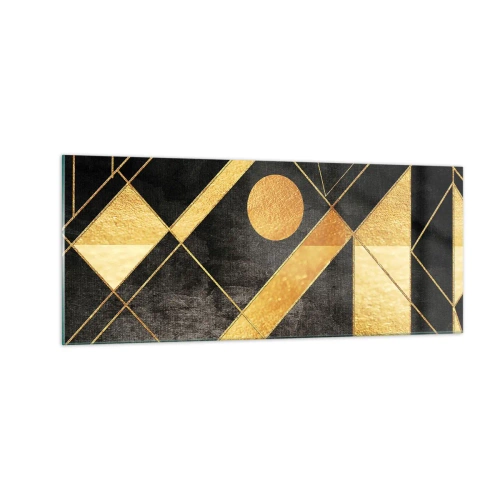 Glass picture - Sun of the Desert - 100x40 cm
