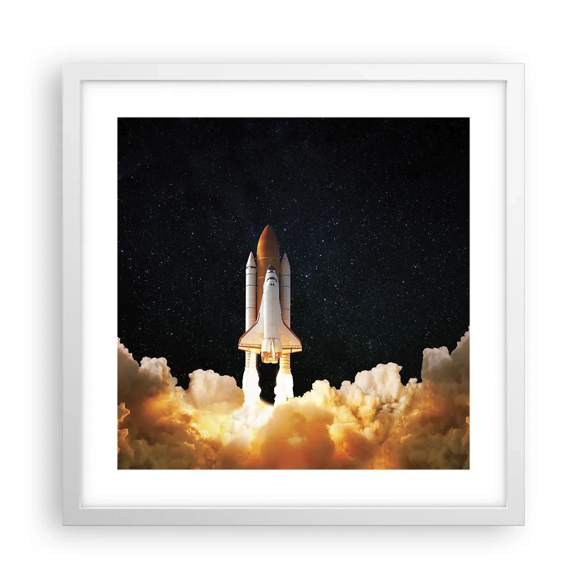 Poster in white frmae - As Astra! - 40x40 cm