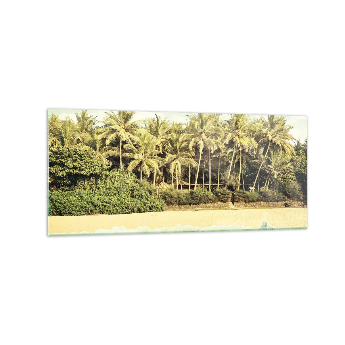 Glass picture - How about Here? - 120x50 cm