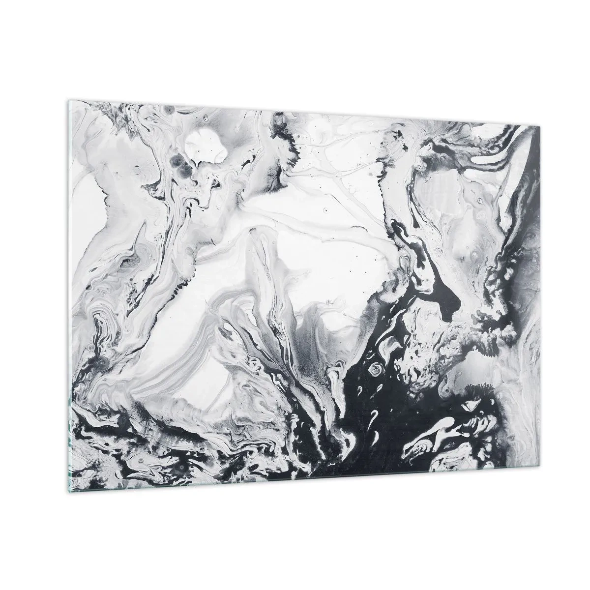 Glass picture - Earth's Interior - 100x70 cm