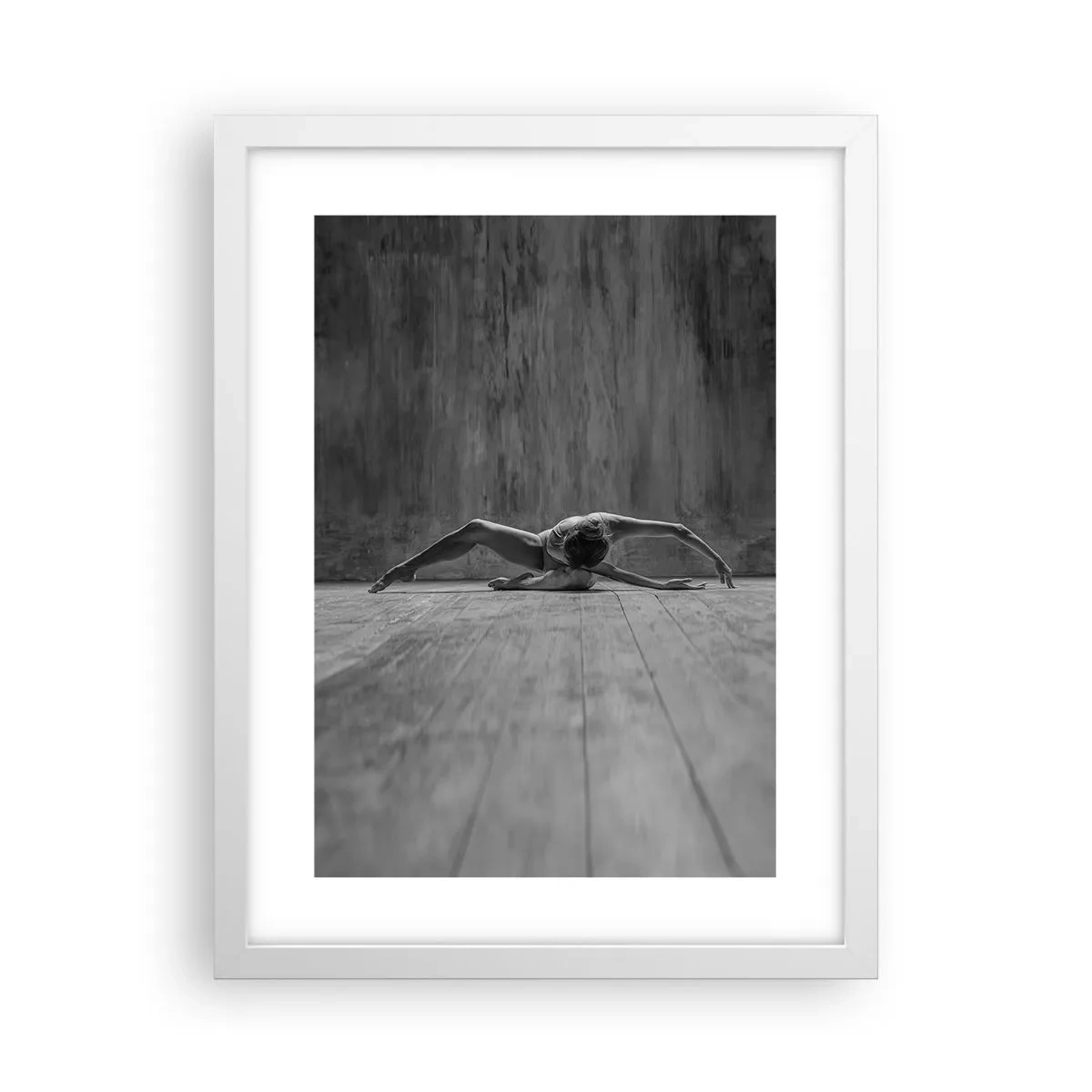 Poster in white frmae - Found Symmetry - 30x40 cm