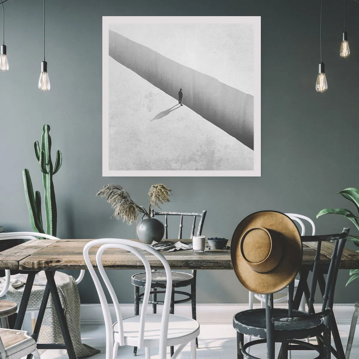 Poster - Clear Goal - 40x40 cm