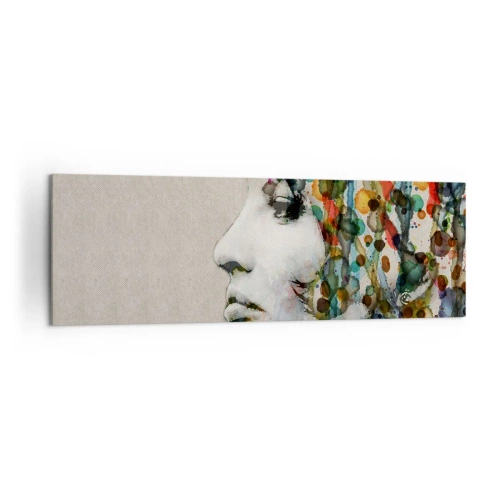 Canvas picture - Emerged from Greyness - 160x50 cm