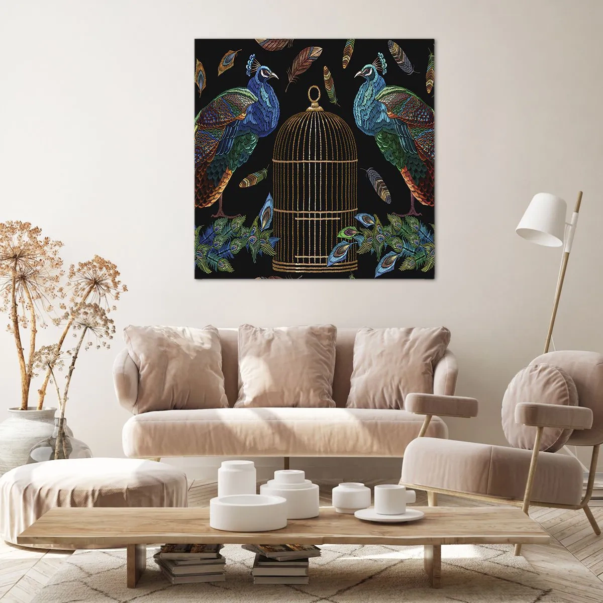 Canvas picture - In Royal Robes - 60x60 cm