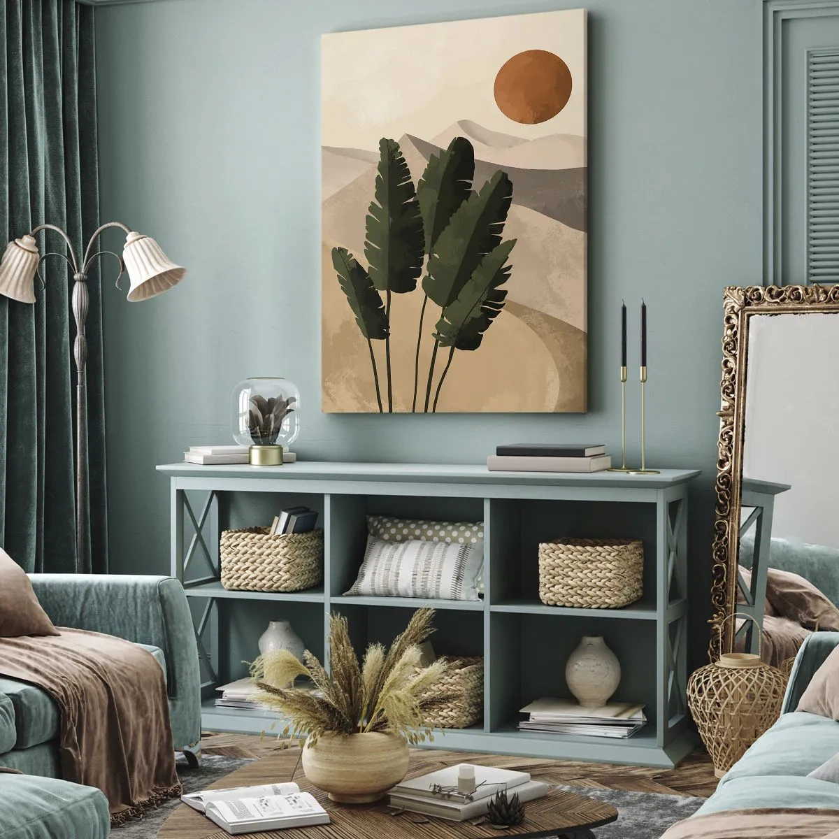 Canvas picture - Triumph of Life - 55x100 cm