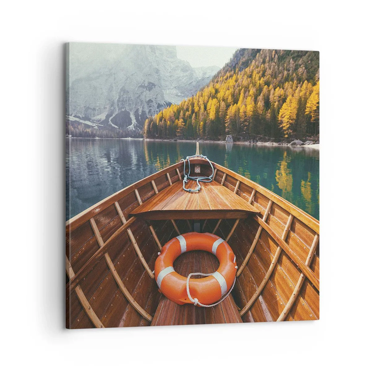 Canvas picture - Mountain Hike - 60x60 cm