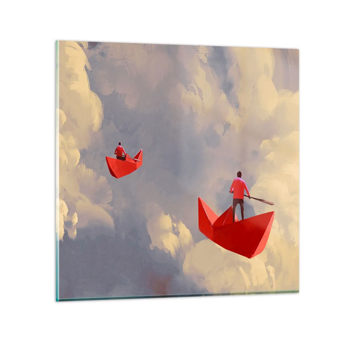 Glass picture - Dream Trip - 50x50 cm