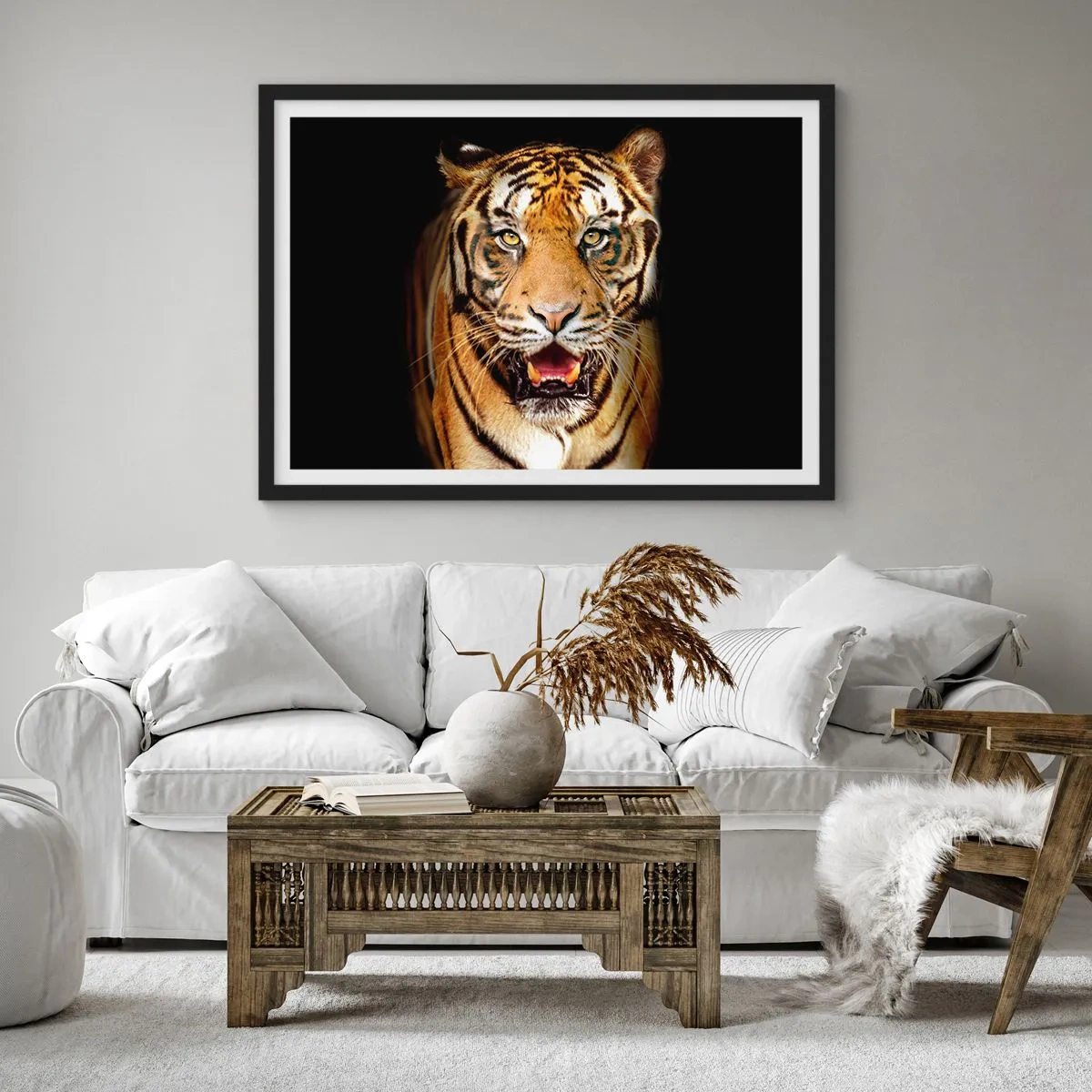 Poster in black frame - Wild at Heart - 100x70 cm