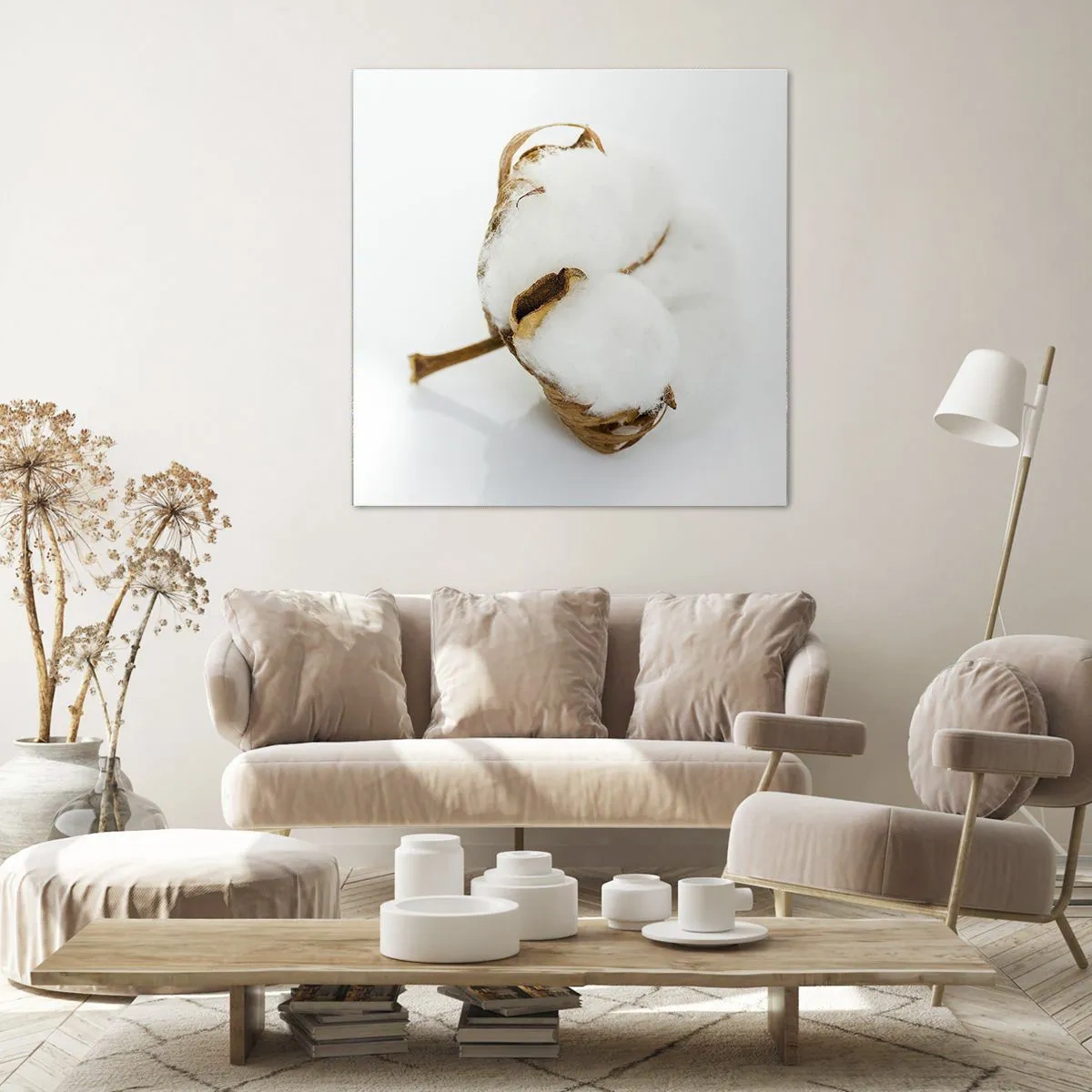 Canvas picture - Soft By Nature - 50x50 cm