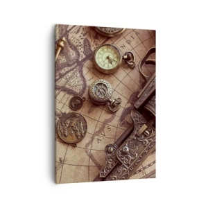 Canvas picture - Adventure Calls - 50x70 cm