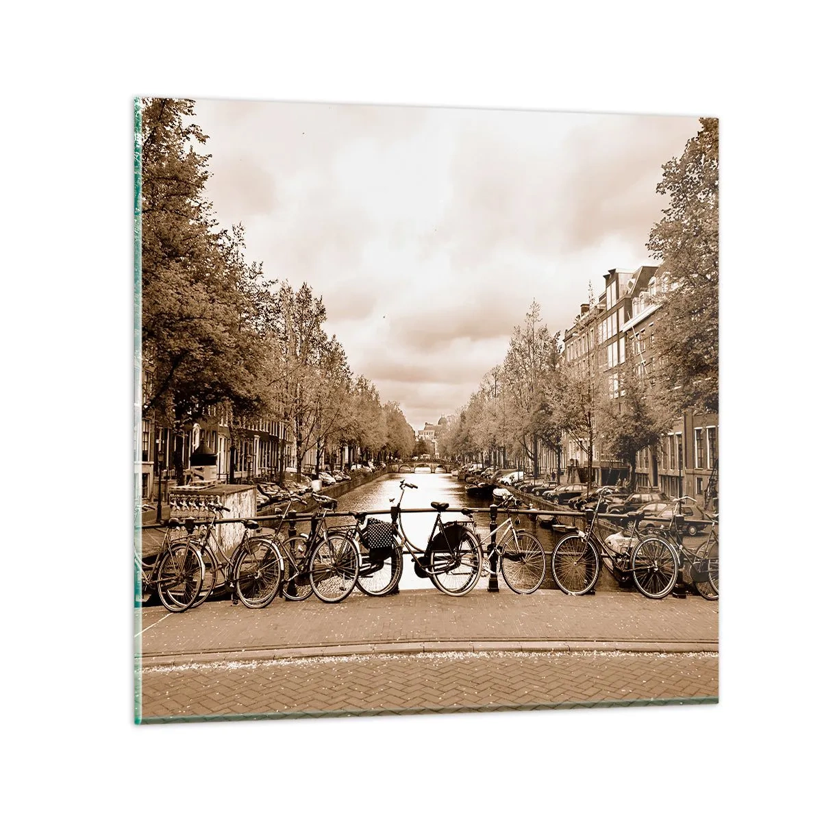 Glass picture - Dutch Atmosphere - 30x30 cm