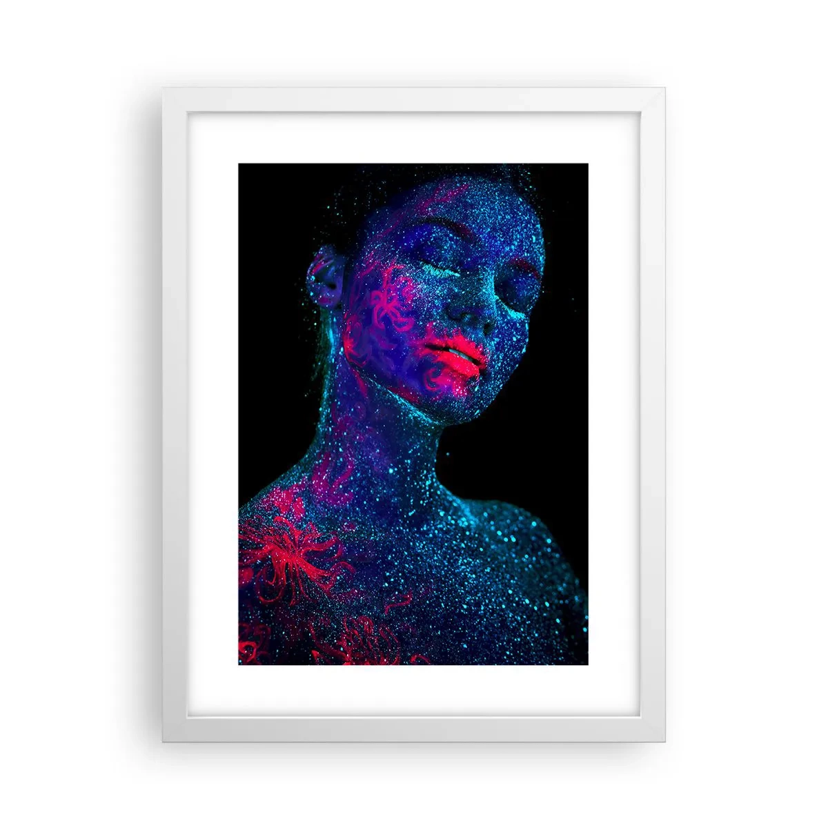 Poster in white frmae - In Stardust - 30x40 cm