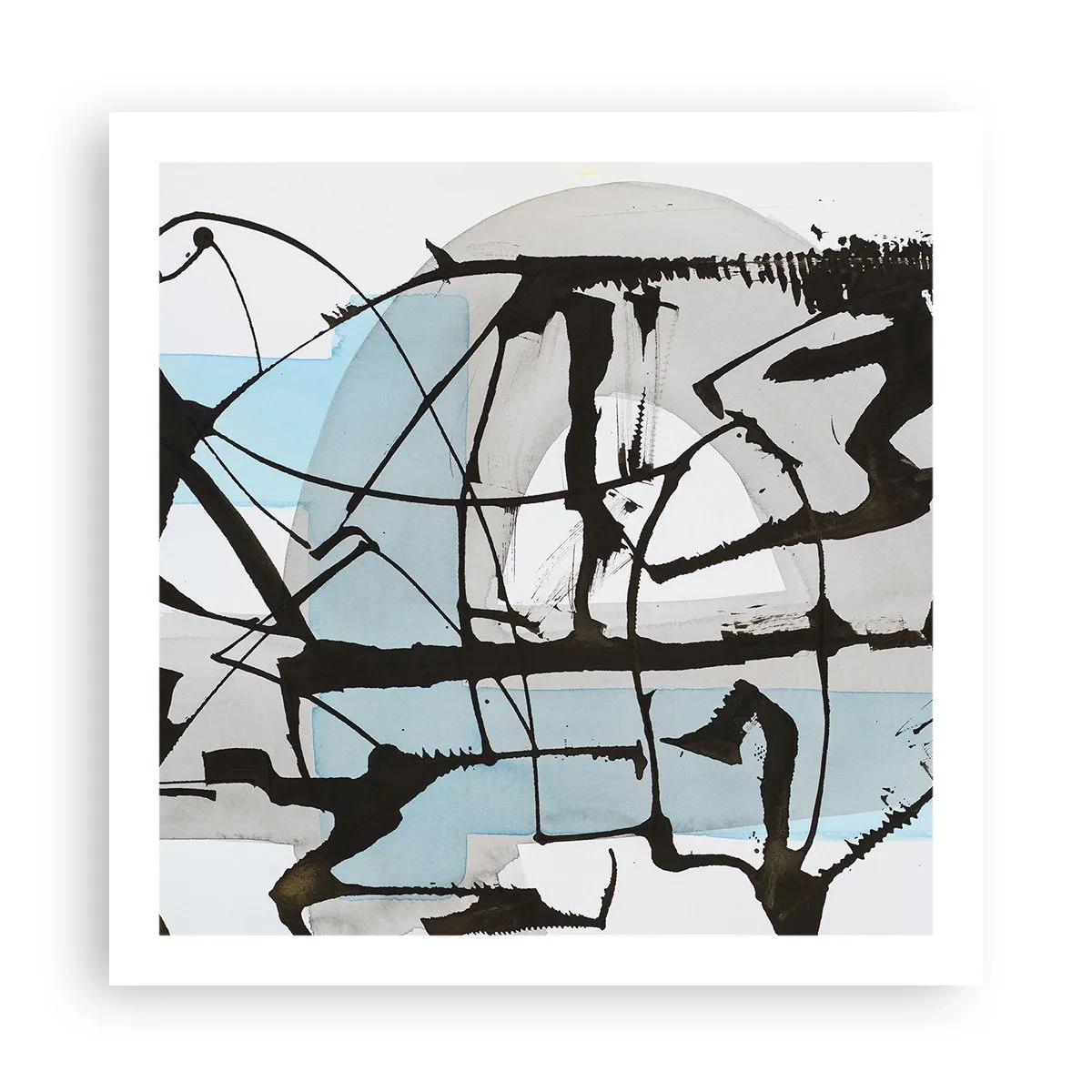 Poster - After All Blue - 60x60 cm