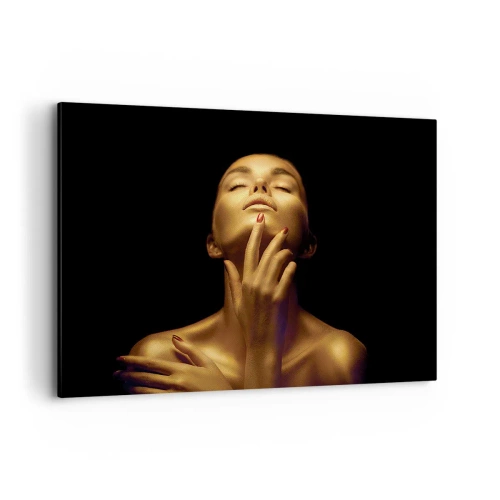 Canvas picture - Like Golden Silk - 120x80 cm