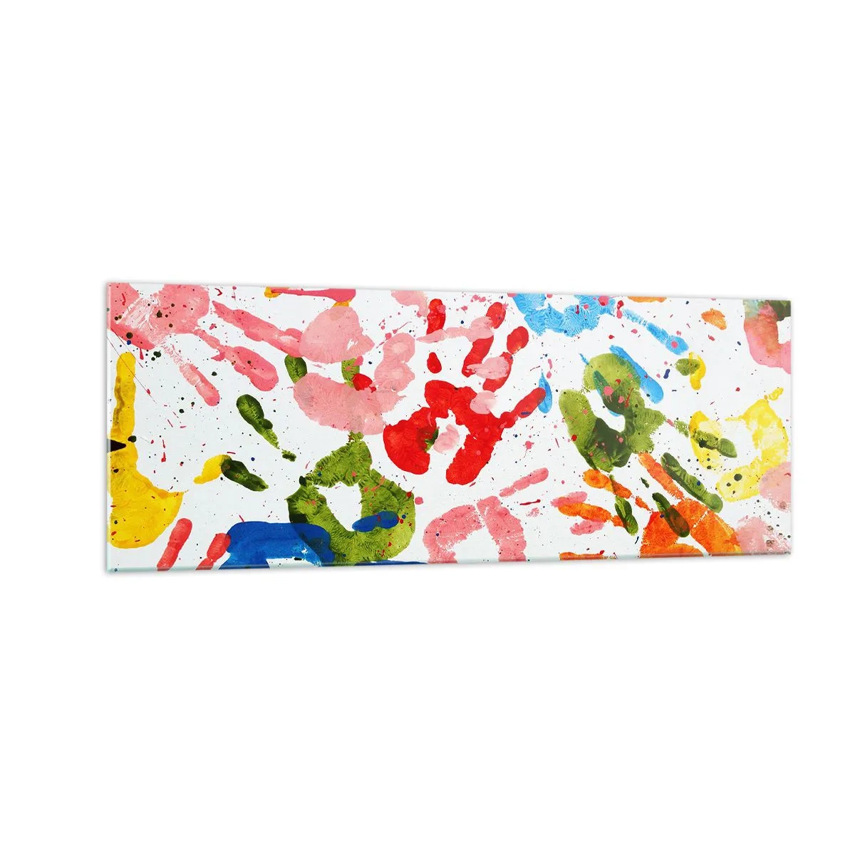 Glass picture - High Five! - 140x50 cm