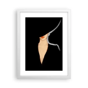 Poster in white frmae - Elegance and Style - 30x40 cm