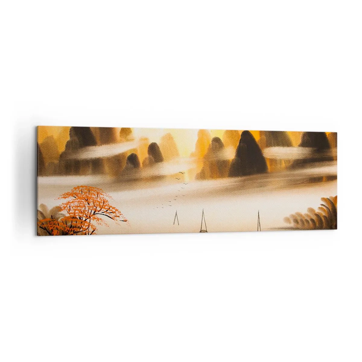 Canvas picture - Further than Far East - 160x50 cm