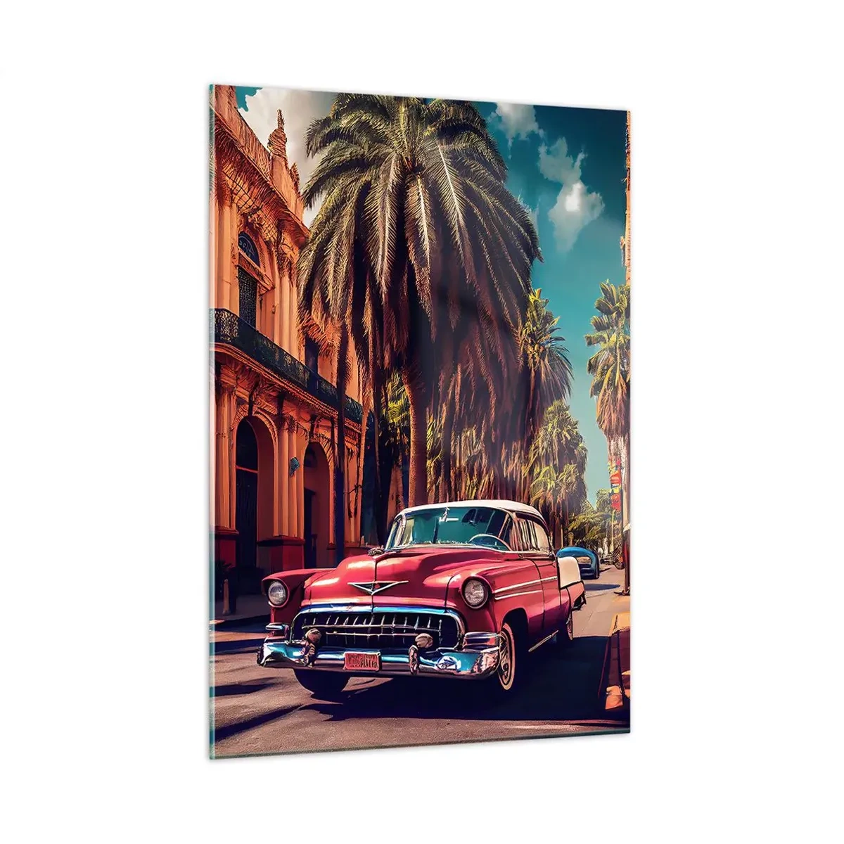 Glass picture - Still in Havana - 50x70 cm