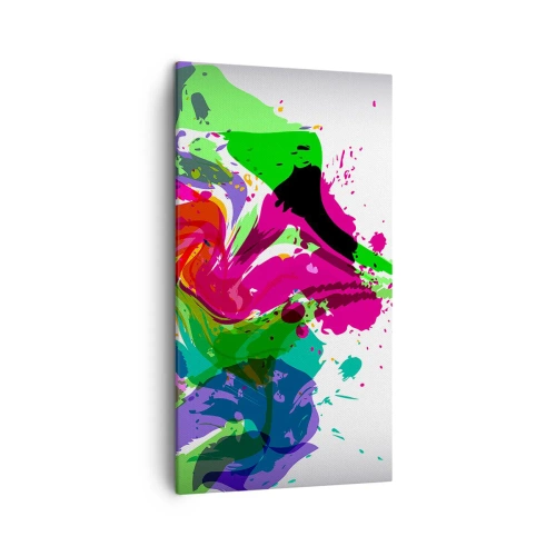Canvas picture - Tale in Colours of a Rainbow - 45x80 cm