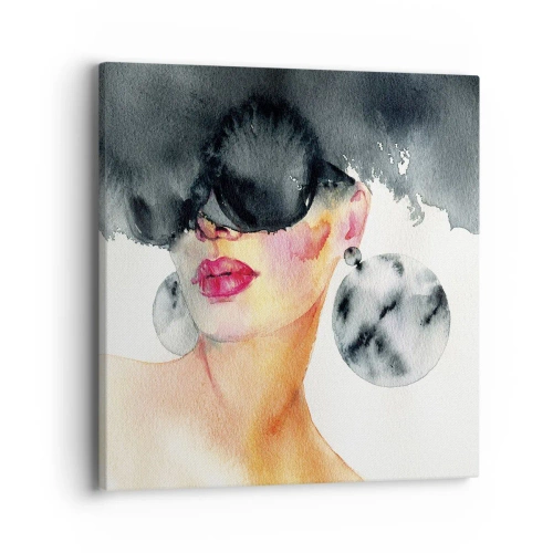 Canvas picture - Secret of Elegance - 40x40 cm