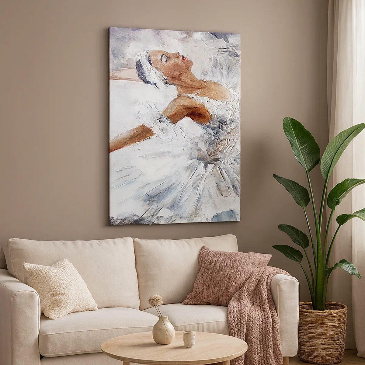 Canvas picture - Delicate and Light As a Tulle - 50x70 cm