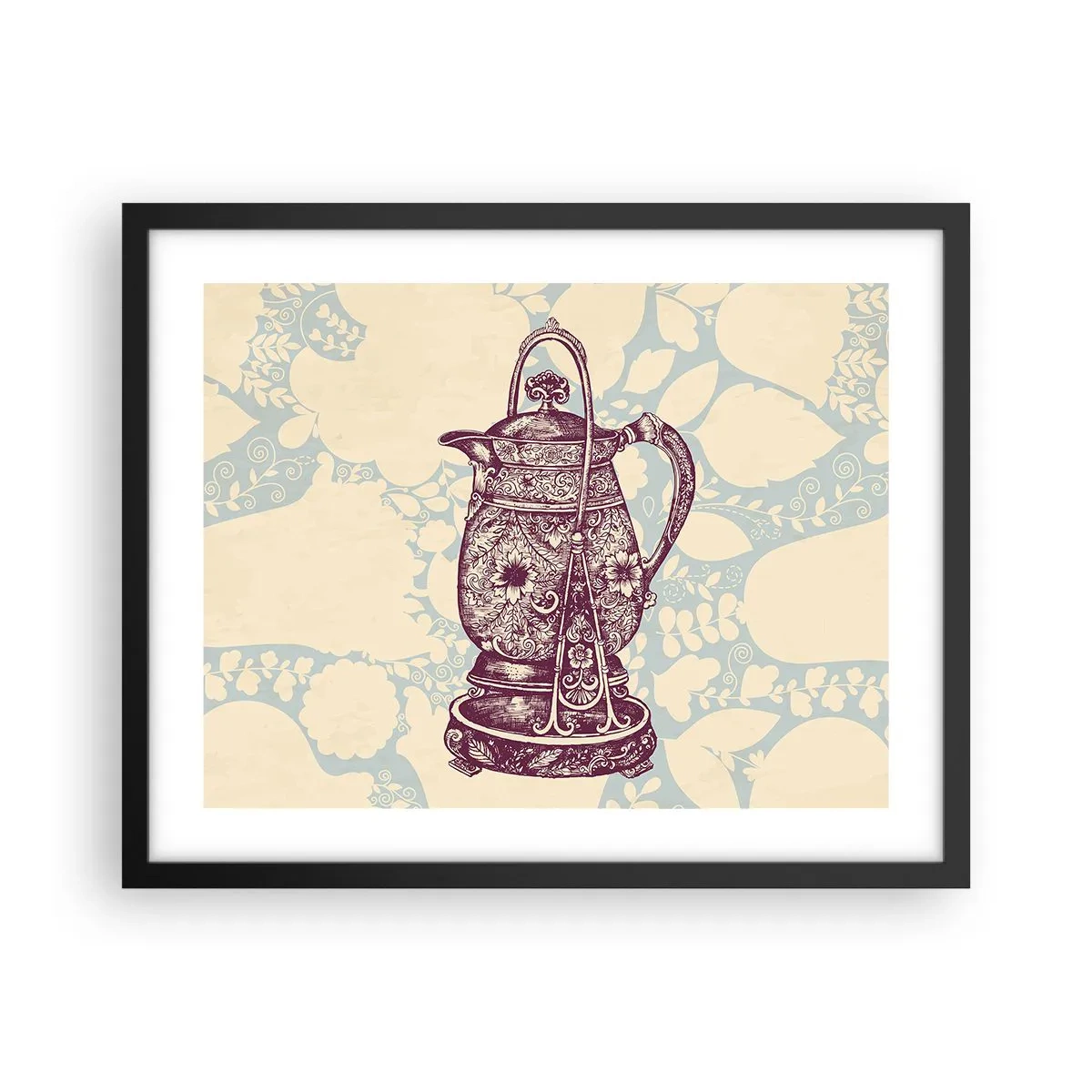 Poster in black frame - Beauty of Ordinary Life - 50x40 cm