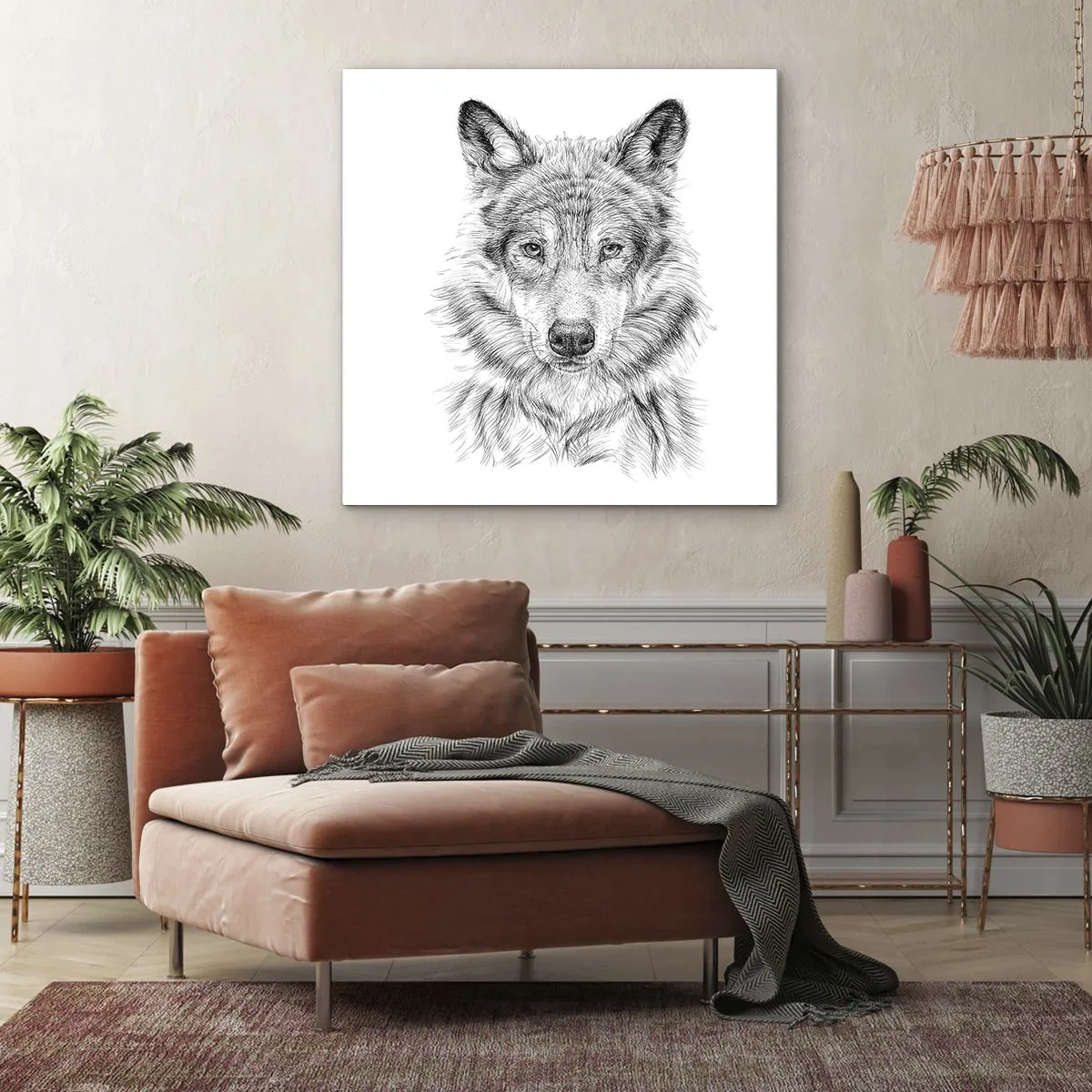 Canvas picture - Born Leader - 60x60 cm