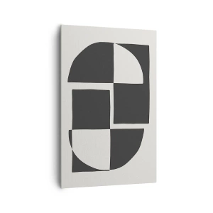 Canvas picture - Antithesis-Synthesis - 80x120 cm