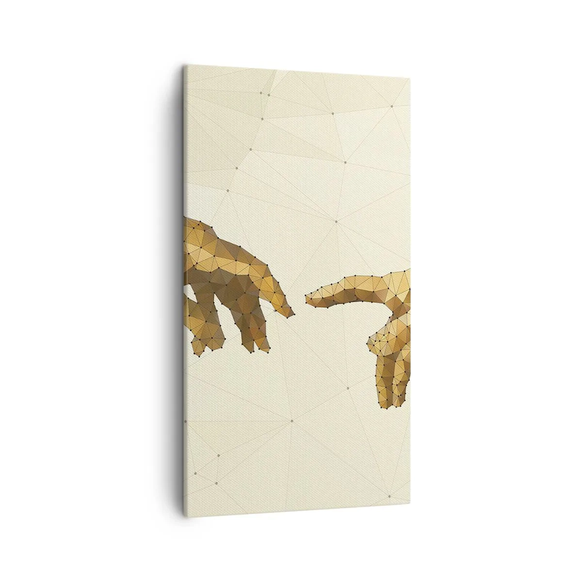 Canvas picture - God's Geometry - 45x80 cm