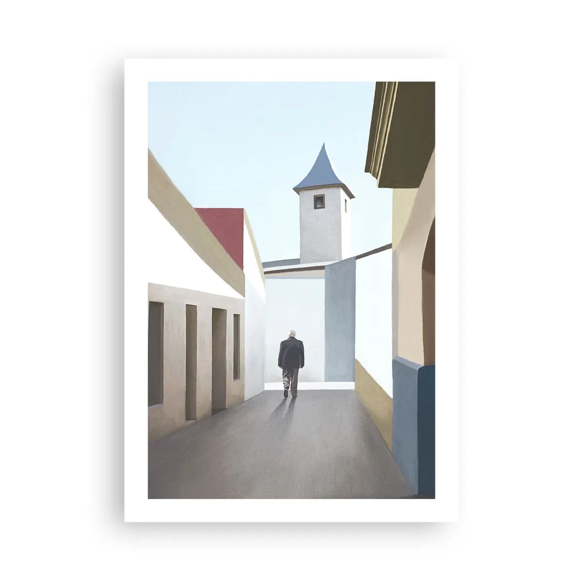 Poster - Sunny Walk - 50x70 cm