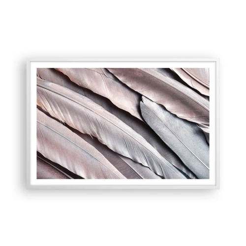 Poster in white frmae - In Pink Silverness - 91x61 cm