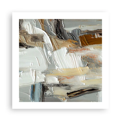 Poster - Layers of Colour - 50x50 cm
