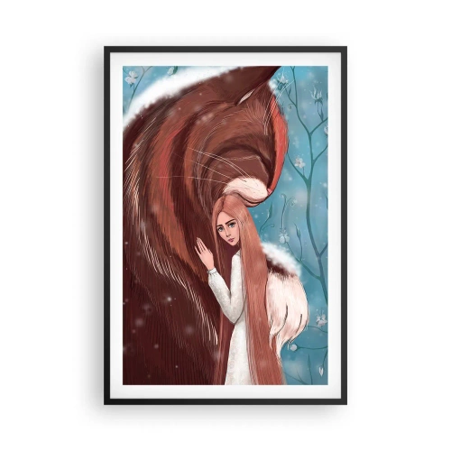 Poster in black frame - Welcome to a Fairytale - 61x91 cm