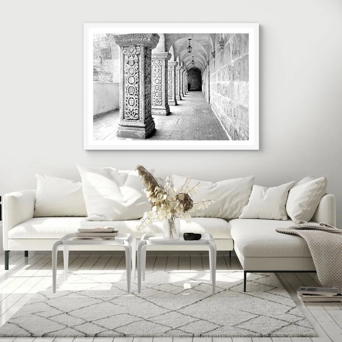 Poster in white frmae - Where is this Going...? - 100x70 cm