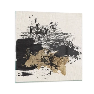 Glass picture - Composition With Passion - 30x30 cm