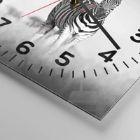 Clock face with numbers