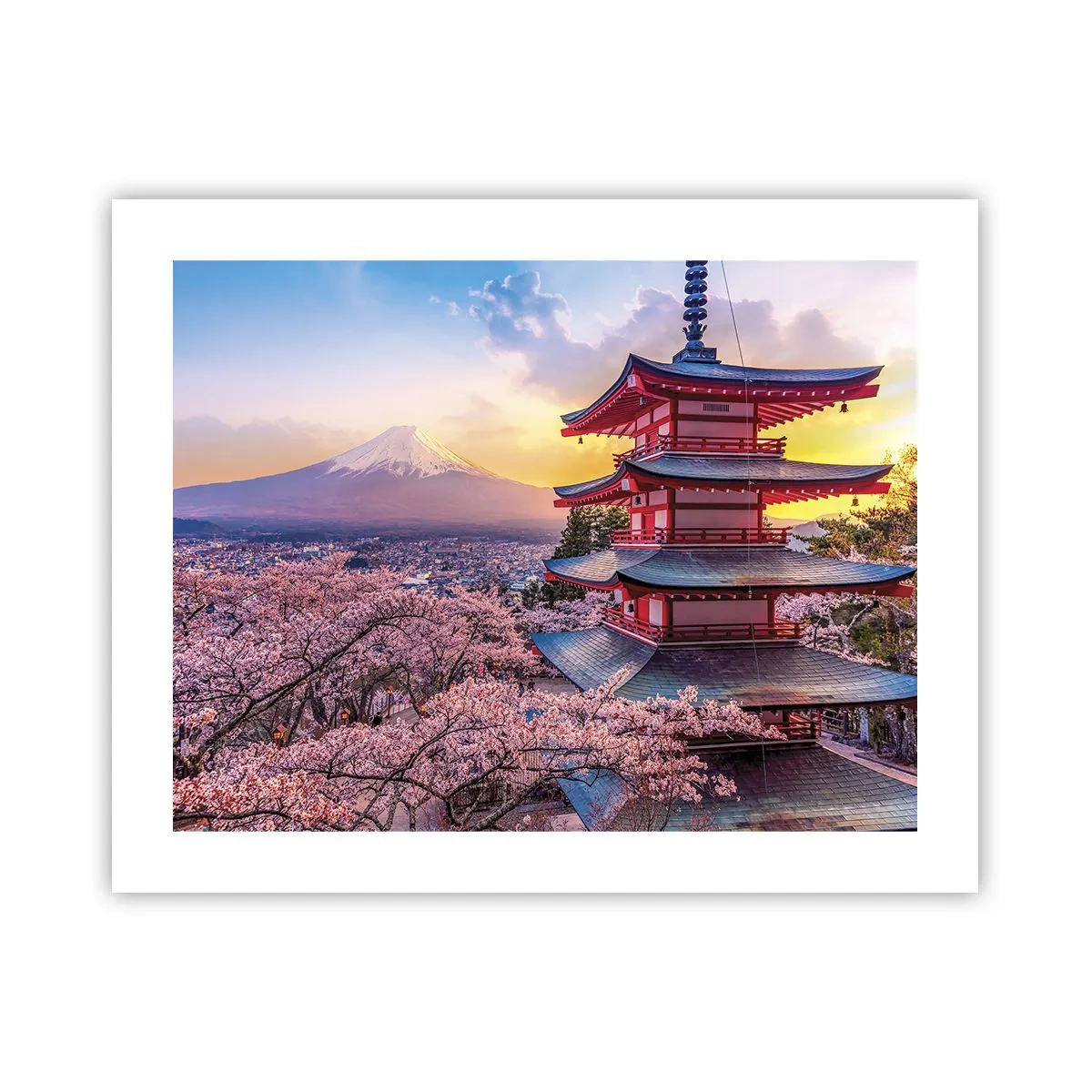 Poster - The Essence of Japanese Spirit - 50x40 cm
