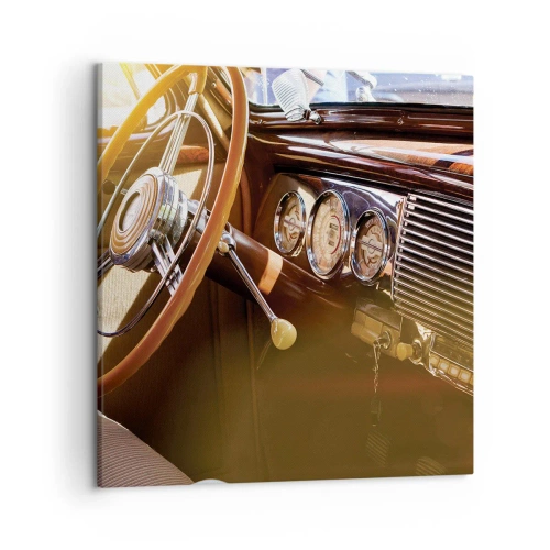 Canvas picture - Breath of Luxury form the Past - 50x50 cm